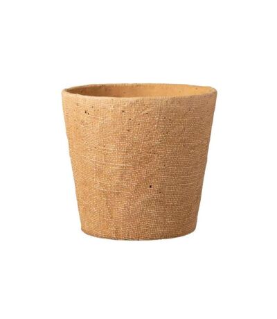 Cache-Pot Déco en Ciment Alguna 26cm Naturel