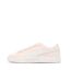 Baskets rose/blanc femme puma smash-1