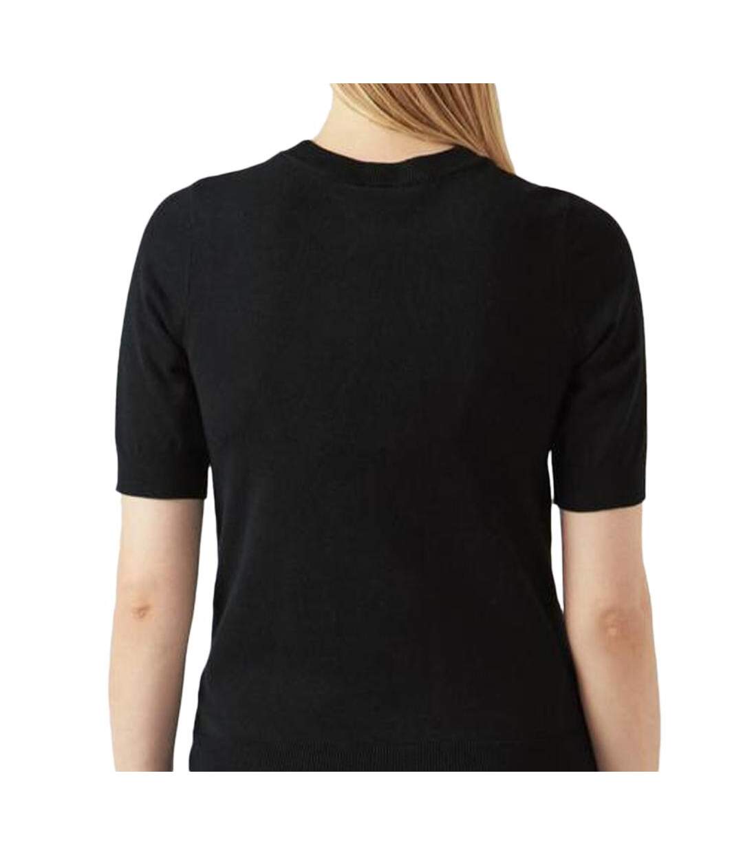 Pull noir femme yas 26036189-2