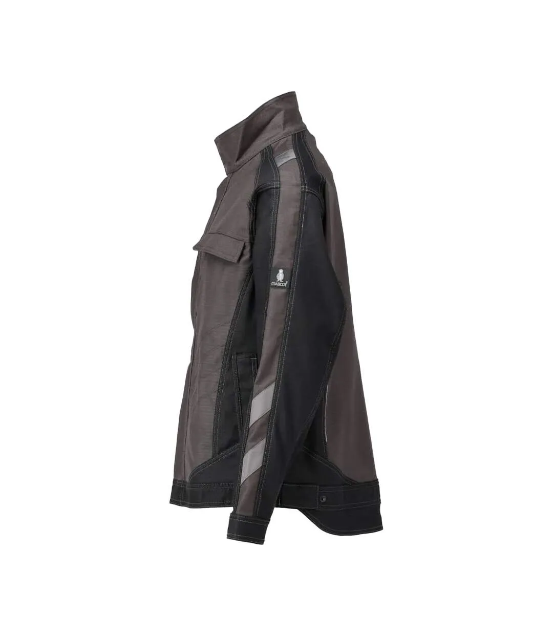 Mens Unique Jacket Dark Anthracite Black Mascot-2