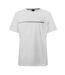 T-shirt Motif/style Logo Homme Blanc Boss-1