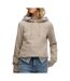 Sweat beige femme superdry essential logo 26-1