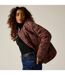 Doudoune Motif/style Fleur D´ombre Maia Femme Marron Rouge Regatta-4
