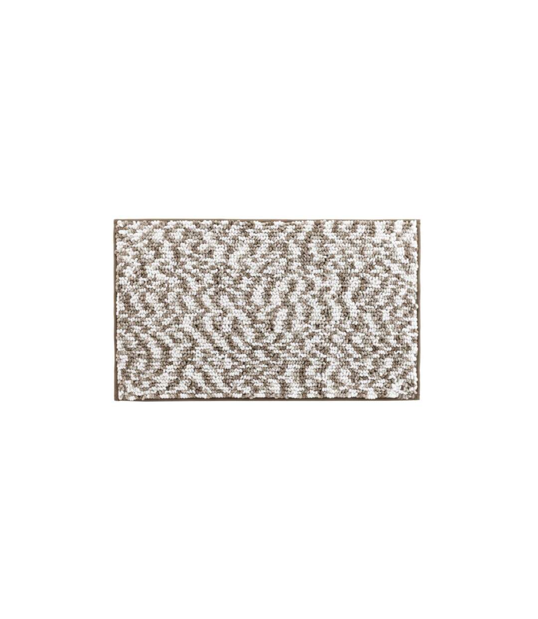Tapis de Bain Friza 45x75cm Sable & Marron-1
