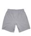 Mens Fleece Plain Sweat Shorts Grey Aquascutum-3