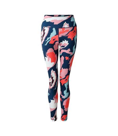 Womens/ladies Influential Ii Marble Swirl Leggings Multicoloured Dare 2B