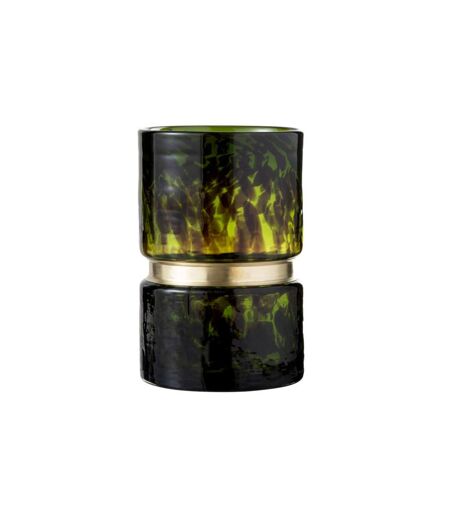 Vase Rond Design Tâche Winter 23cm Vert
