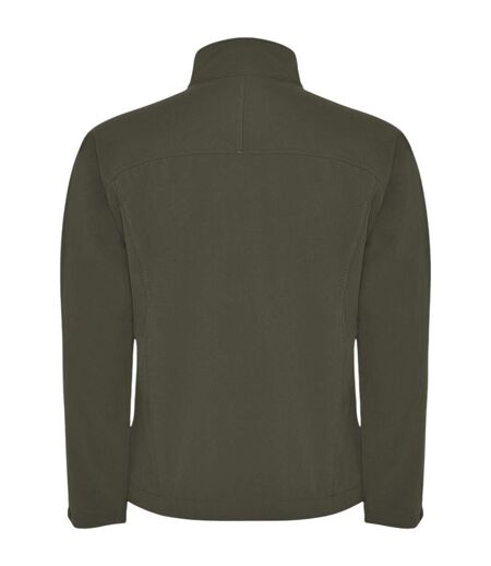 Veste Softshell Rudolph Homme Vert Militaire Foncé Roly