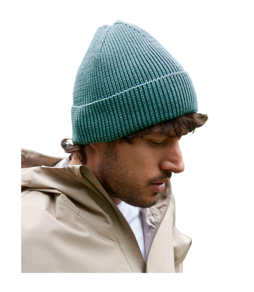 Bonnet Streetlite Adulte Bleu Gris Beechfield-1
