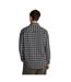 Mens Badge Flannel Pocket Shirt Black Tommy Jeans-3