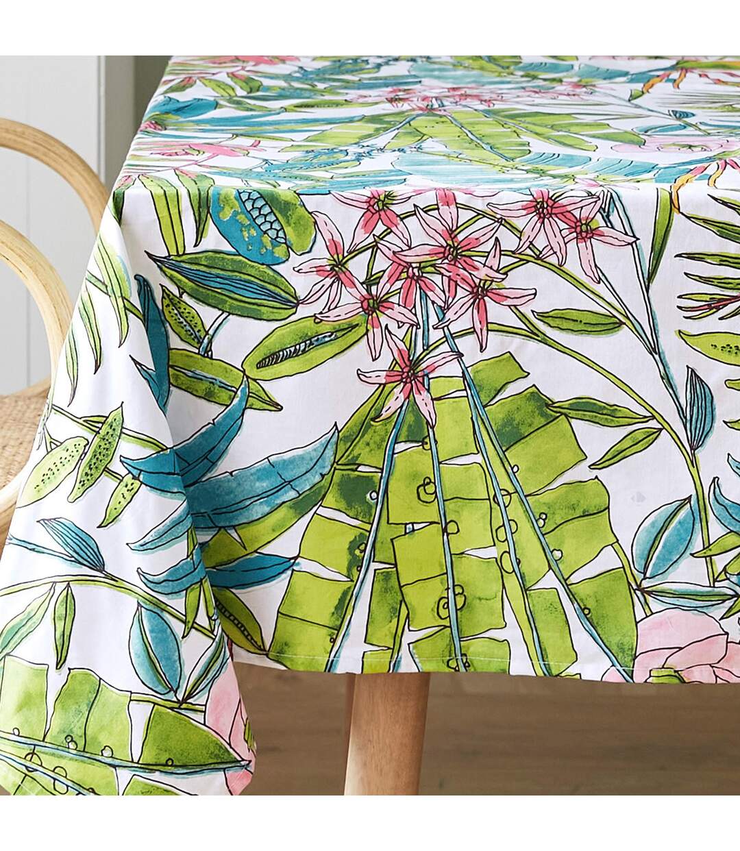 Nappe coton enduite BAHIA Rond-2