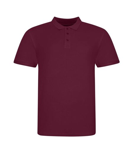 AWDis Just Polos Mens The 100 Polo Shirt (Burgundy) - UTRW7658