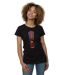 Disney - T-shirt CARS LIGHTNING MCQUEEN STRIPES - Femme (Noir) - UTBI13738-2