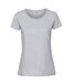 T-shirt Iconic Premium Femme Gris Fruit Of The Loom-1