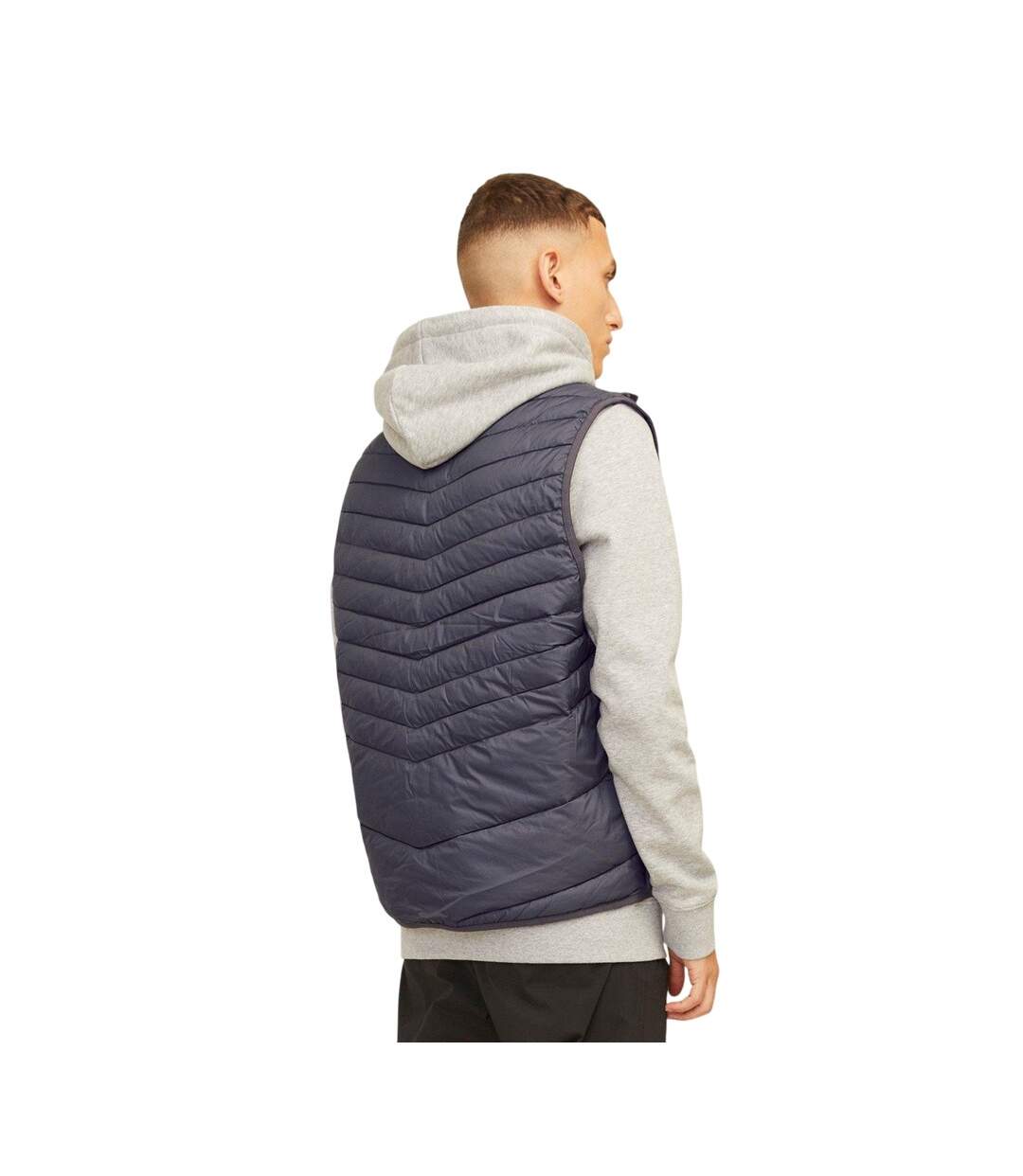 Mens Estate Quilted Gilet Asphalt Jack And Jones-3