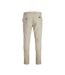 Pantalon slim beige homme jack & jones marco - w30-l32-2
