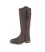 Woodland Womens/Ladies Bailey Waxy Leather Country Boot (Dark Brown) - UTDF1815