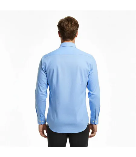 Chemise Habillée Hank S Homme Bleu Clair Boss