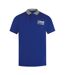 Polo Motif Rayures Contrastées Adulte Bleu Roi Cavalli Class-1