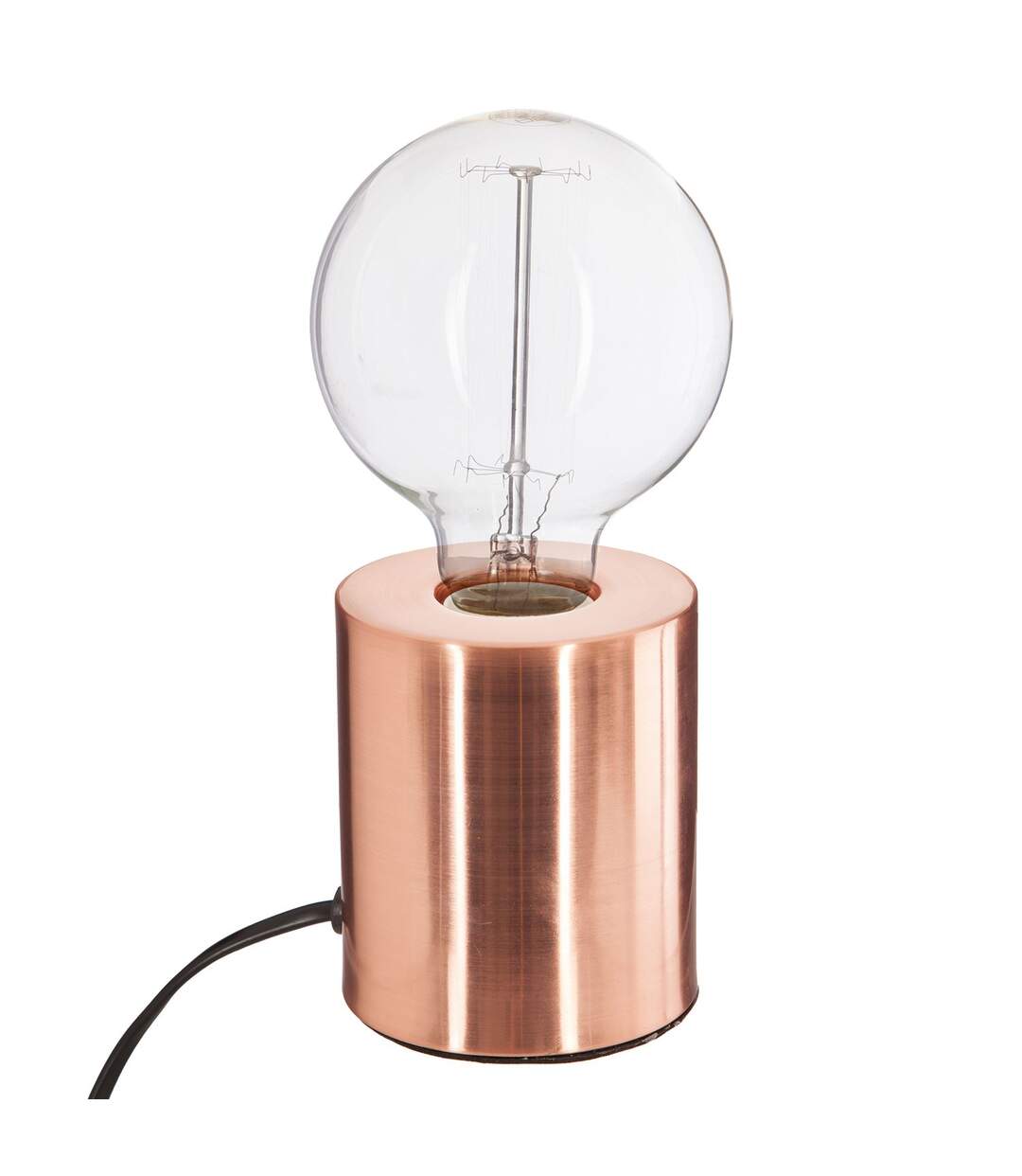 Lampe à poser en fer Ampoule - H. 10,5 cm-1