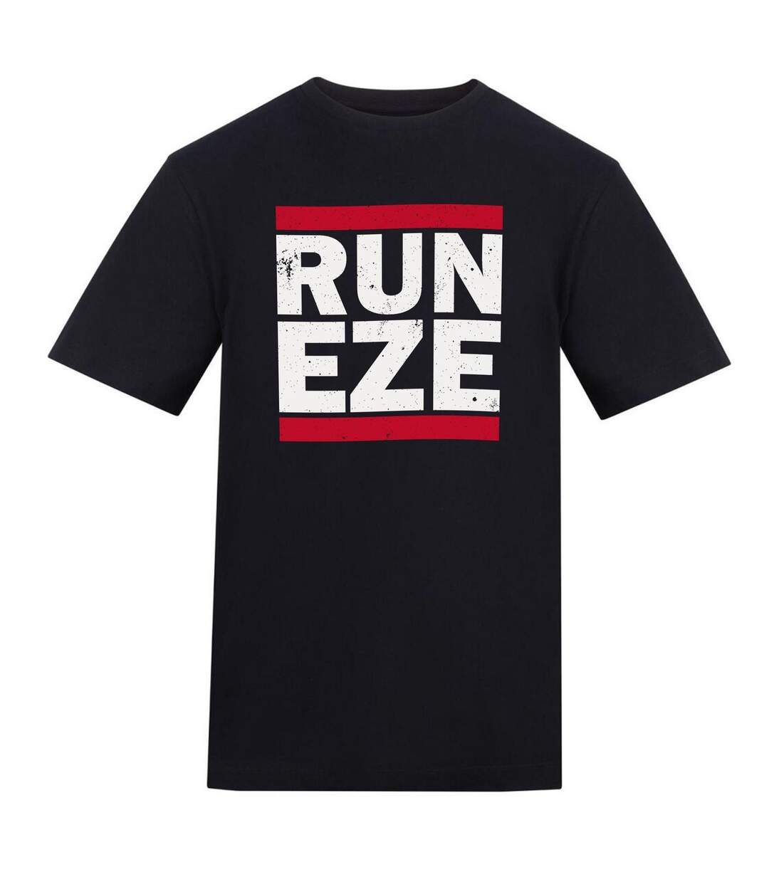 T-shirt Run Eze Homme Noir AWD-1