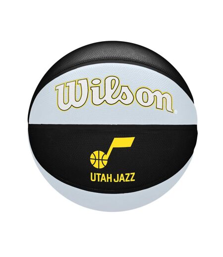 Ballon De Basket Motif/style Nba Team Tribute Utah Jazz Taille 7 Blanc Noir Wilson