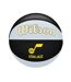 Ballon De Basket Motif/style Nba Team Tribute Utah Jazz Taille 7 Blanc Noir Wilson-1