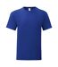 Fruit of the Loom Mens Iconic T-Shirt (Cobalt Blue) - UTBC4909