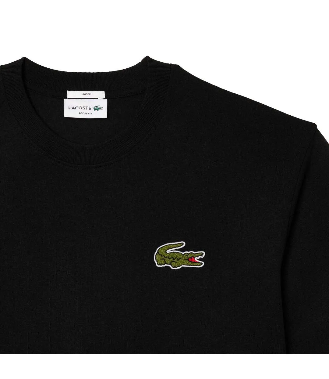 T-shirt Homme Noir Lacoste-4