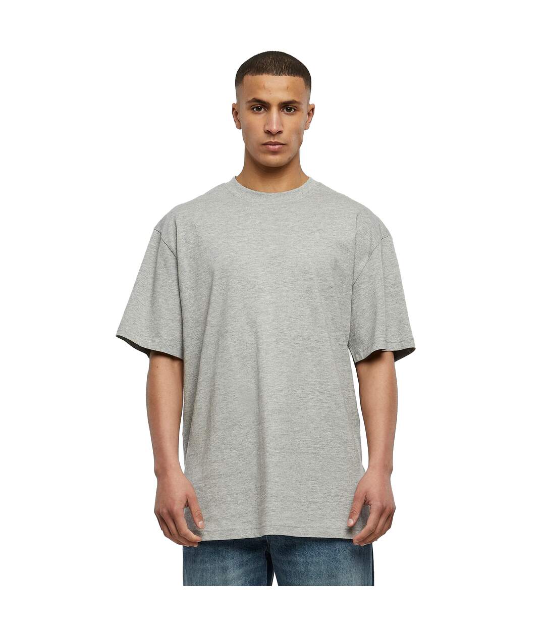 T-shirt Motif/style Uni Homme Gris Urban Classics-2