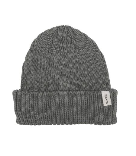 Bonnet gris homme  only & sons beanie