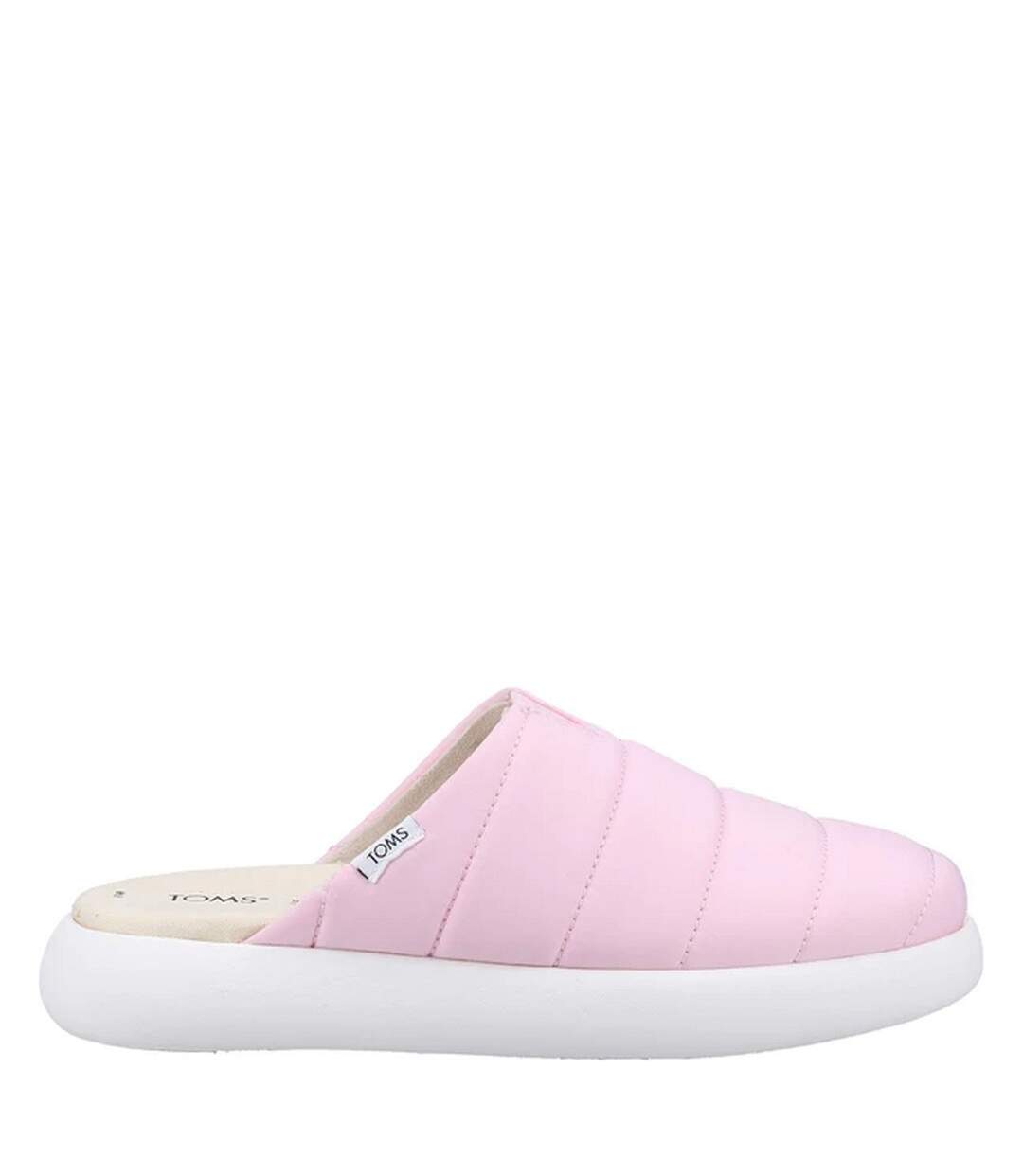 Womens/ladies alpargata mallow slippers pink Toms-3