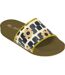Womens/ladies Orla Kiely Giant Square Flower Sliders Monochrome Regatta-1