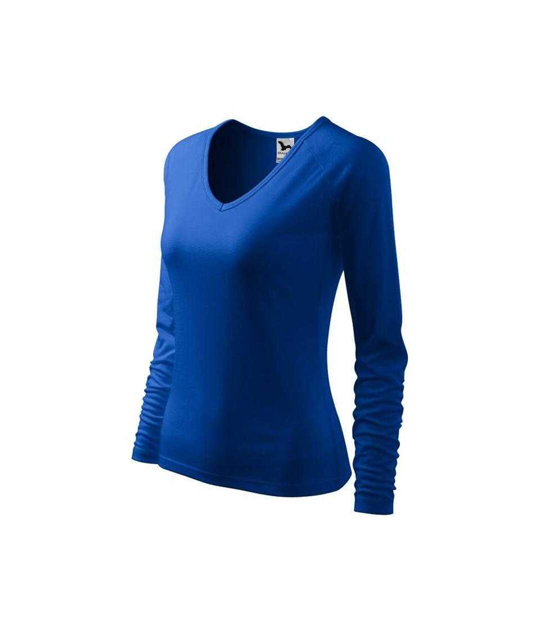 T-shirt Manches Longues Elegance Femme Bleu Malfini-3