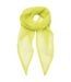 Premier Unisex Adult Colours Chiffon Scarf (Lime) (One Size) - UTPC7032