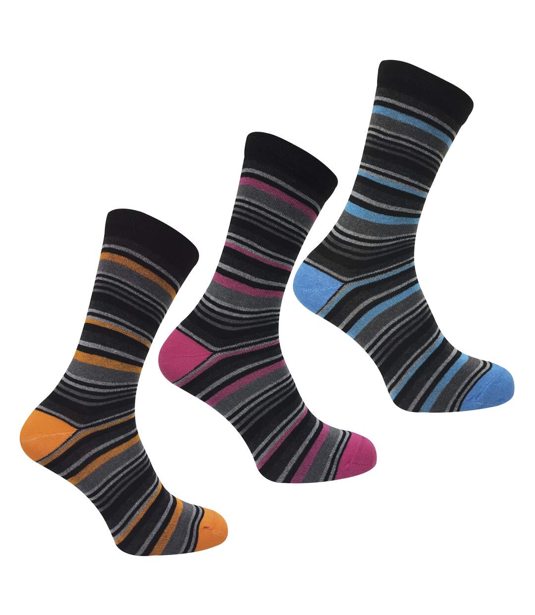 Mens 12 Pairs Cotton Rich Formal Dress Coloured Socks-4
