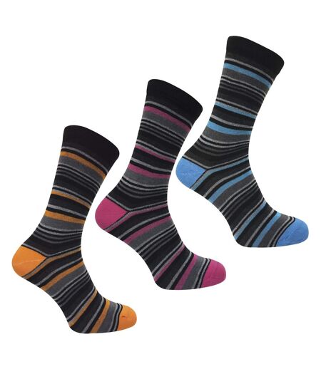 Mens 12 Pairs Cotton Rich Formal Dress Coloured Socks