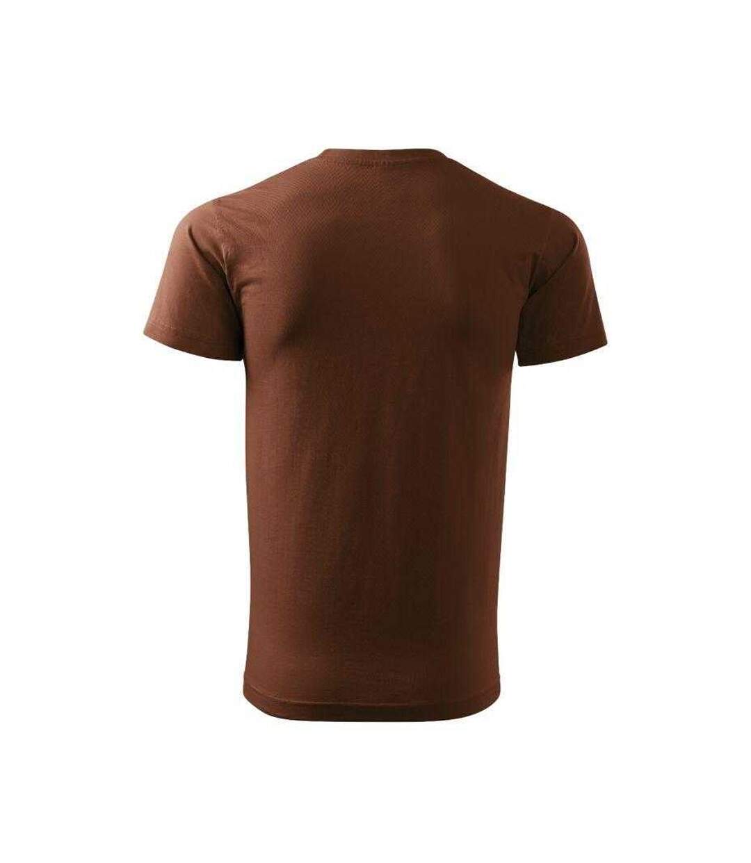 T-shirt Basic Homme Marron Clair Malfini-2