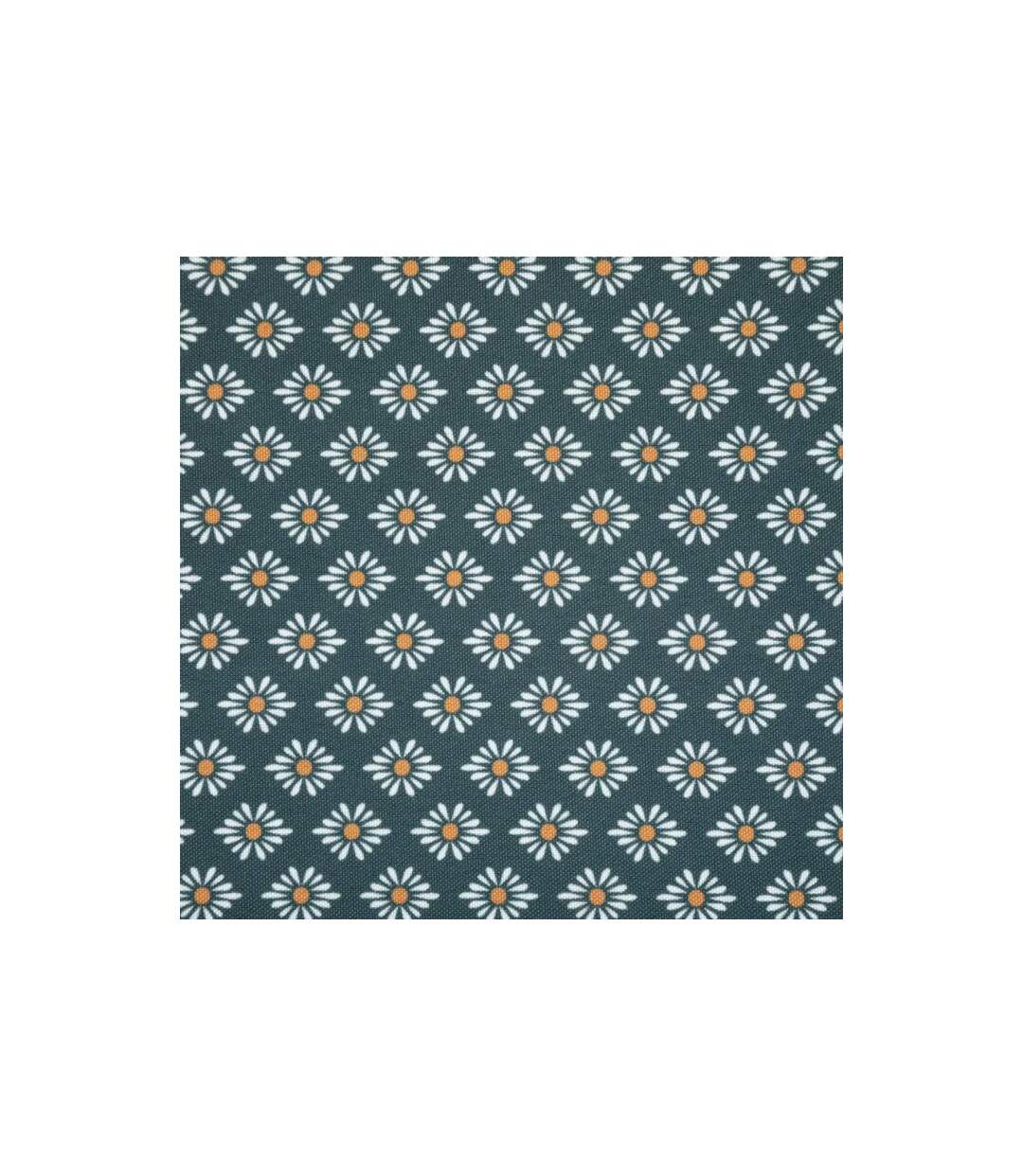 Nappe Antitache Imprimée Alya 180cm Bleu Foncé