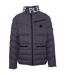 Doudoune Motif/style Logo Homme Gris Plein Sport-1