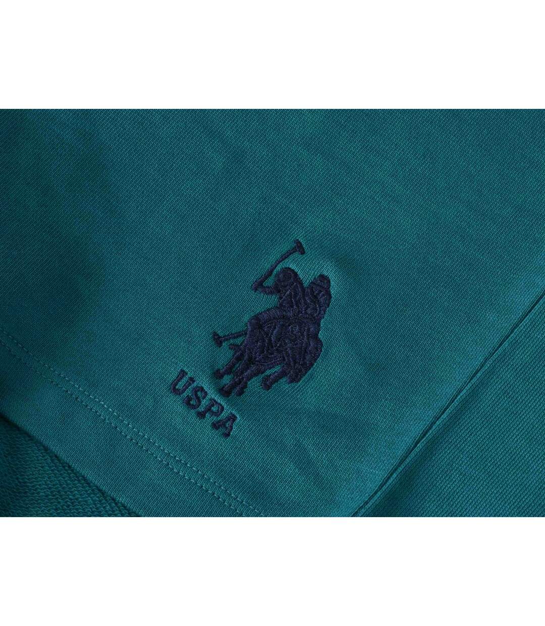 Short Motif/style Logo Contrasté Homme Vert US Polo Assn-3