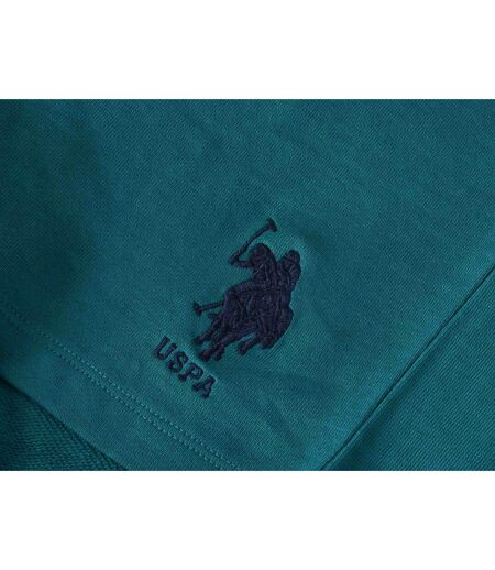 Short Motif/style Logo Contrasté Homme Vert US Polo Assn