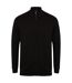 Henbury Unisex Adults Knitted Bomber Jacket (Black) - UTRW6334