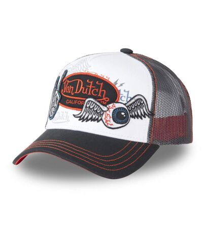 Casquettes homme trucker avec filet et patchs Von Dutch Vondutch