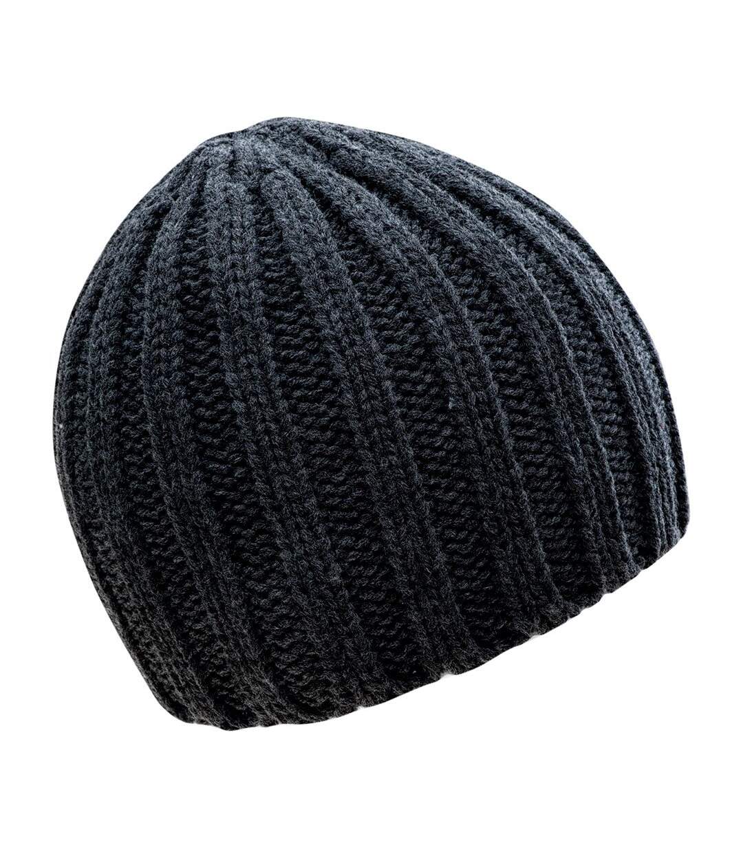 Bonnet Rupert Adulte Gris Foncé Chiné Hi-Tec-2