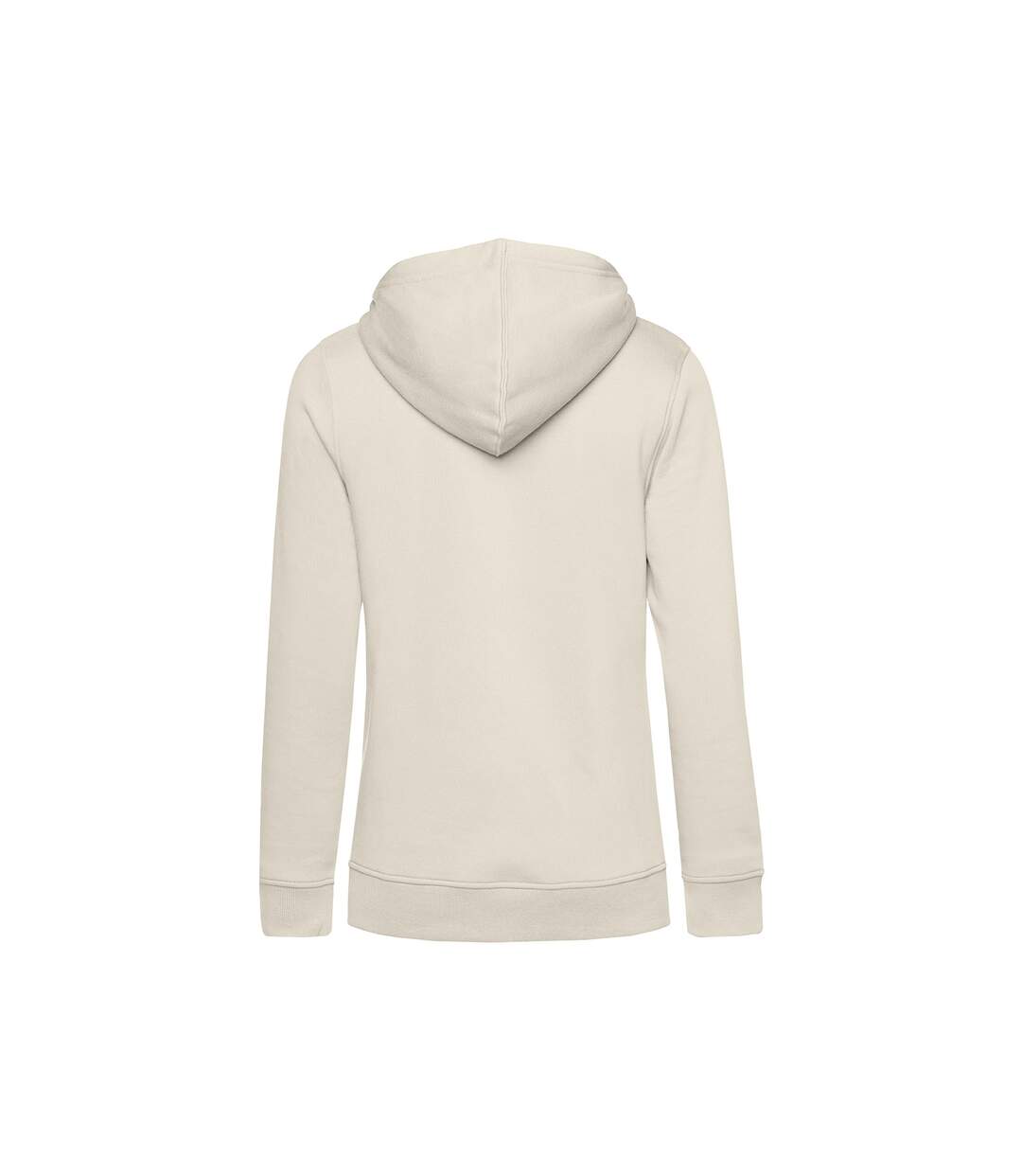 Sweat à capuche femme blanc cassé B&C-2