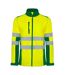 Veste Softshell Antares Homme Vert Jaune Fluo Roly Workwear-1