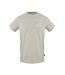 T-shirt Motif/style Logo Sur Poitrine Homme Gris Aquascutum-1