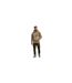 Unisex Adult Hooded Regular Pullover Hoodie Dark Brick G-Star-1