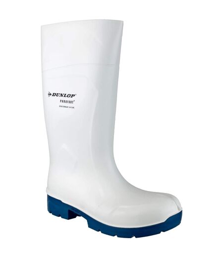 Food multigrip safety wellington boots white Dunlop